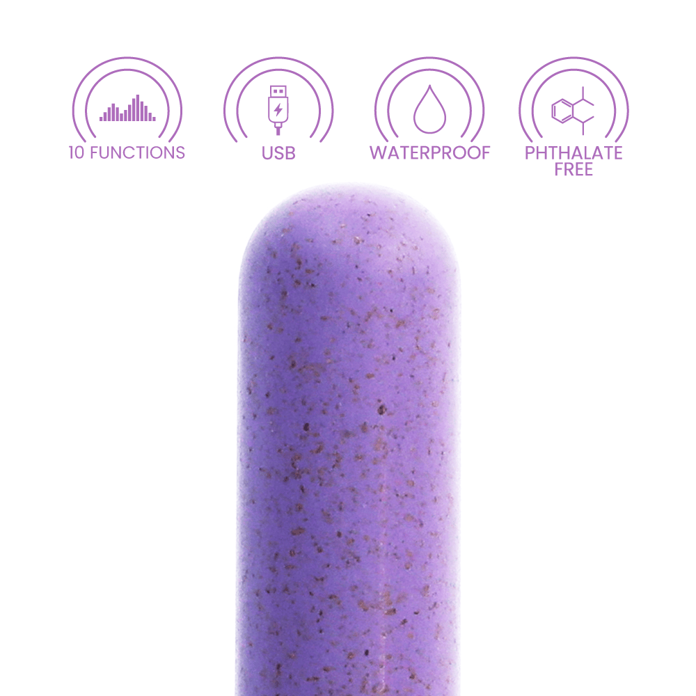 ECO RECHARGEABLE BULLET - LILAC