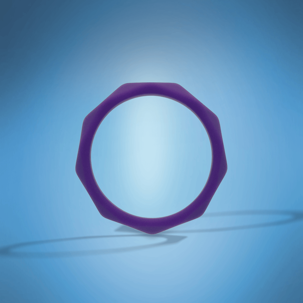 Wellness Geo C Ring - Purple