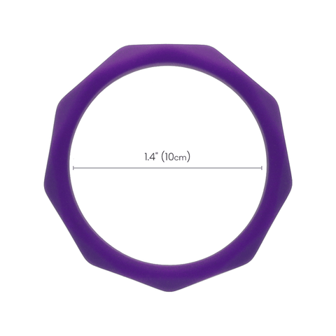 Wellness Geo C Ring - Purple