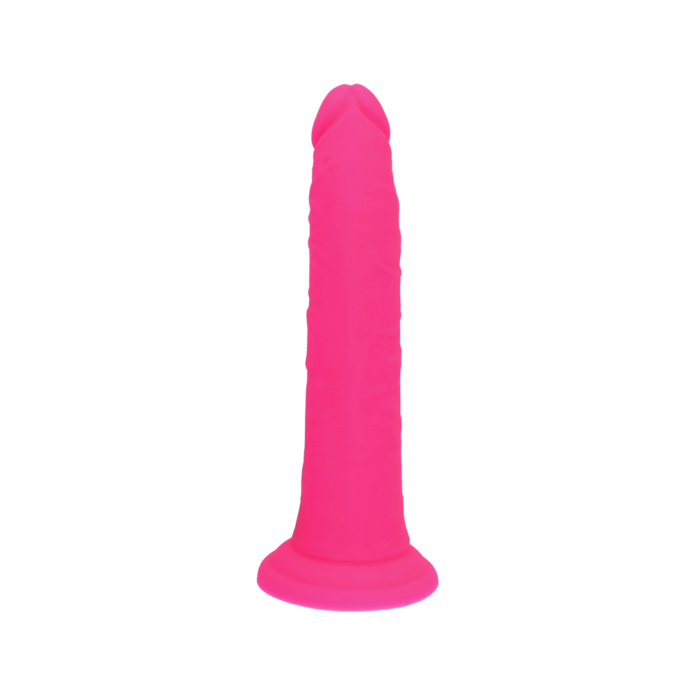 7.5" SILICONE DUAL DENSITY COCK - PINK