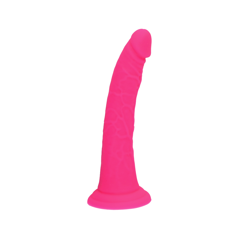 7.5" SILICONE DUAL DENSITY COCK - PINK
