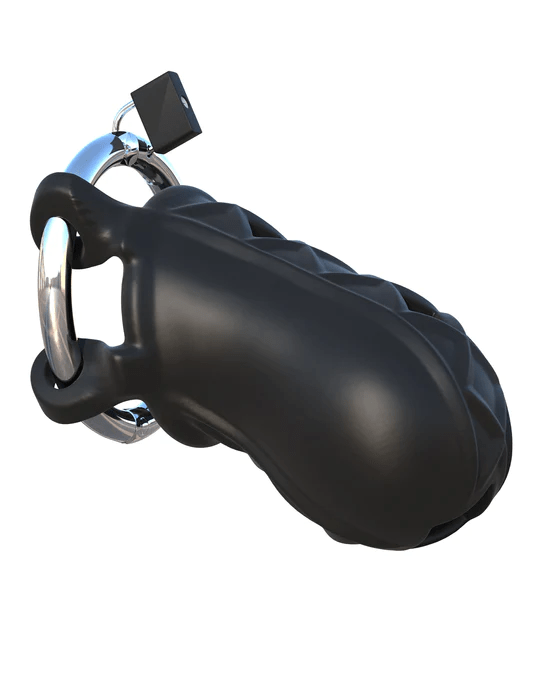 EXTREME SILICONE COCK BLOCKER - BLACK