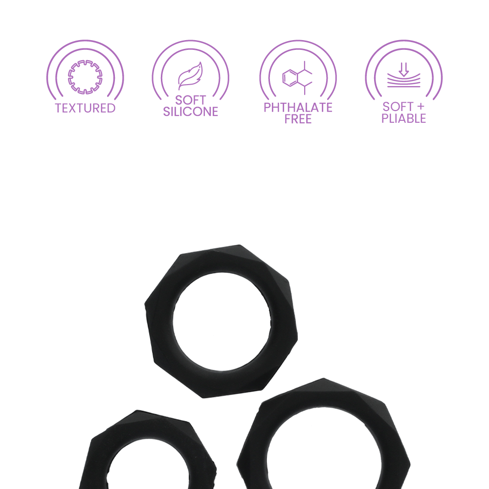 C-Ringz Silicone Designer Stamina Set