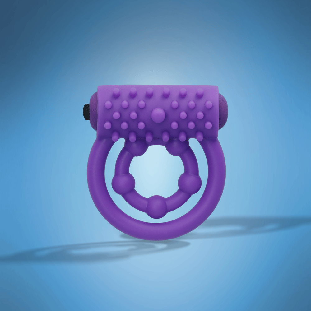Fantasy C-Ringz Vibrating Prolong Performance Ring - Purple