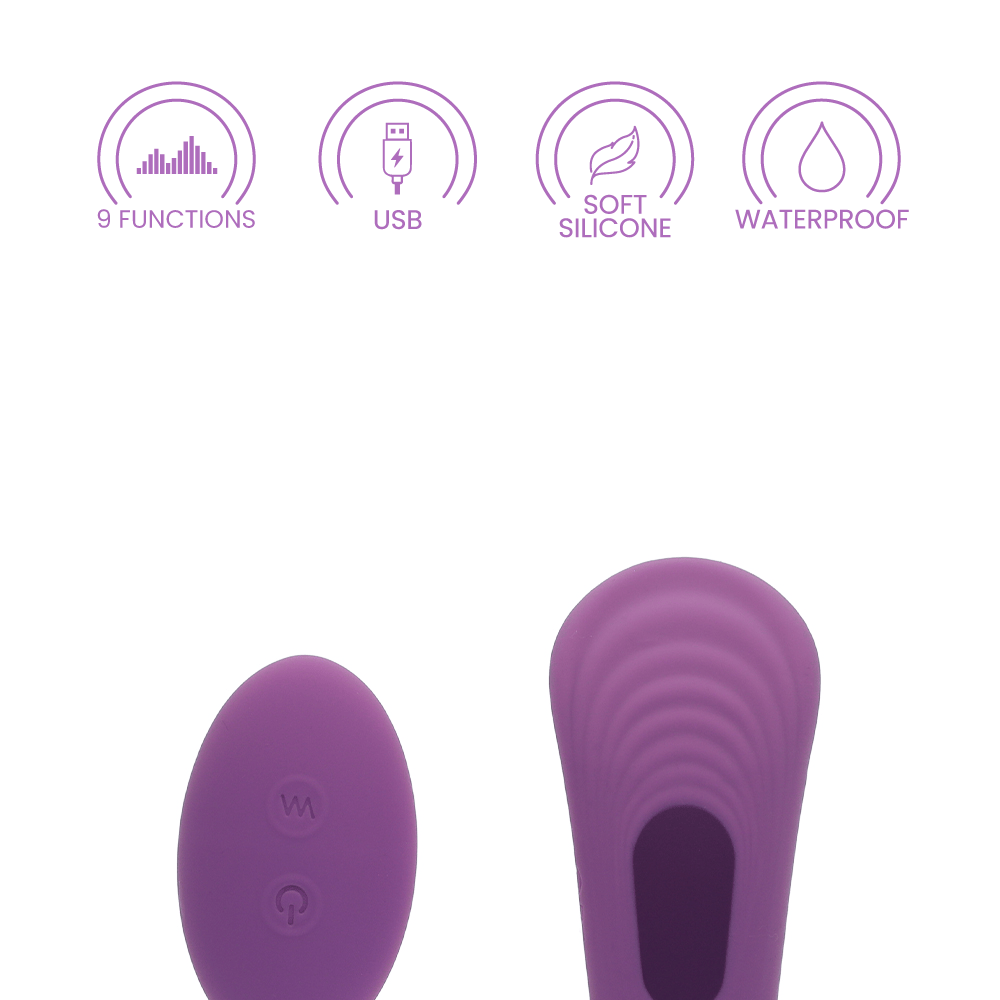 REMOTE SILICONE PLEASE HER - PURPLE