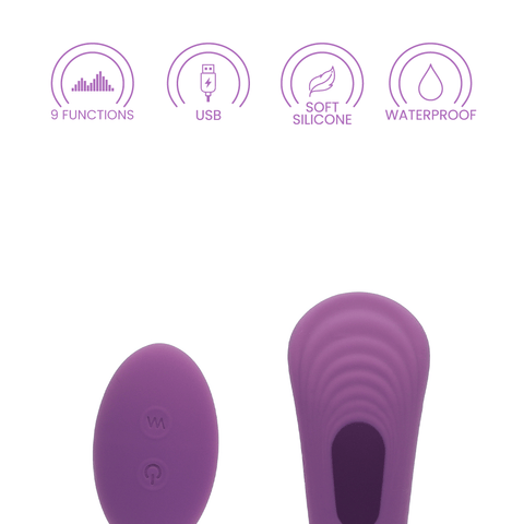 REMOTE SILICONE PLEASE HER - PURPLE