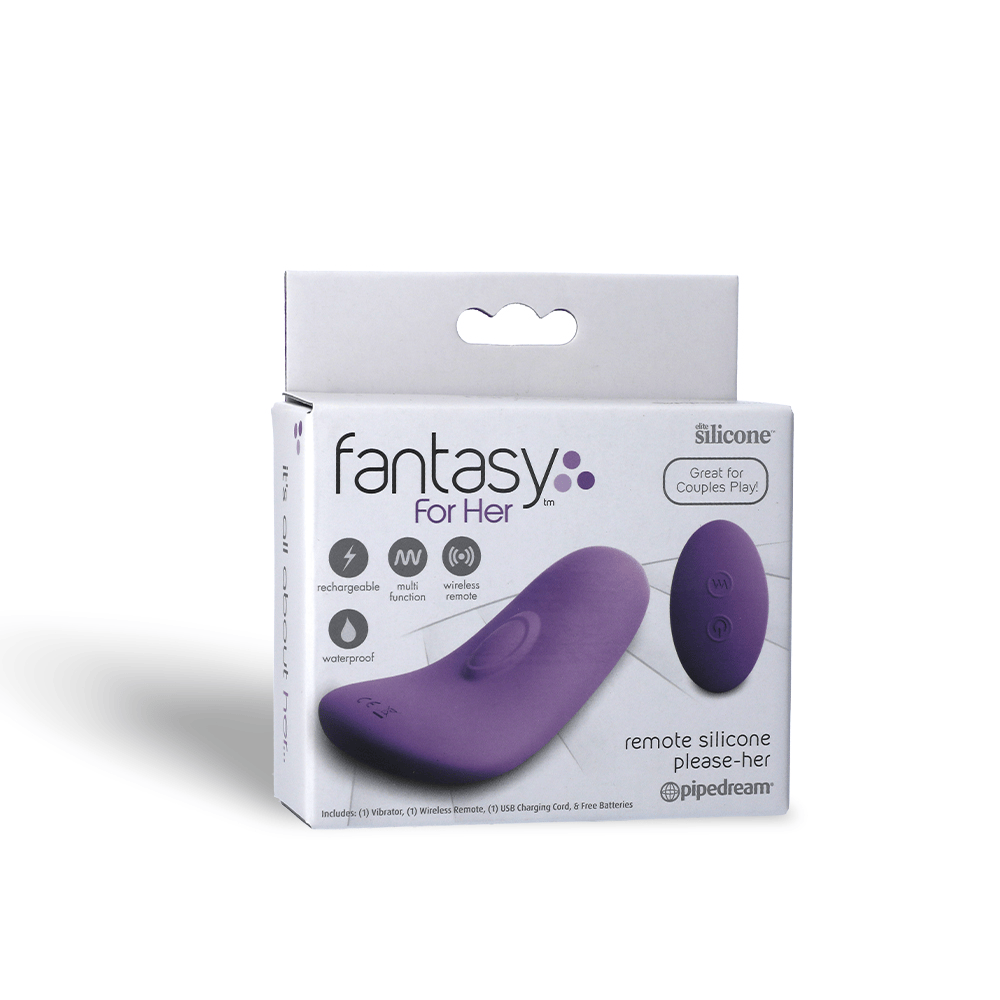 REMOTE SILICONE PLEASE HER - PURPLE