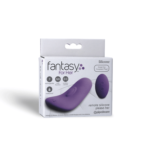 REMOTE SILICONE PLEASE HER - PURPLE