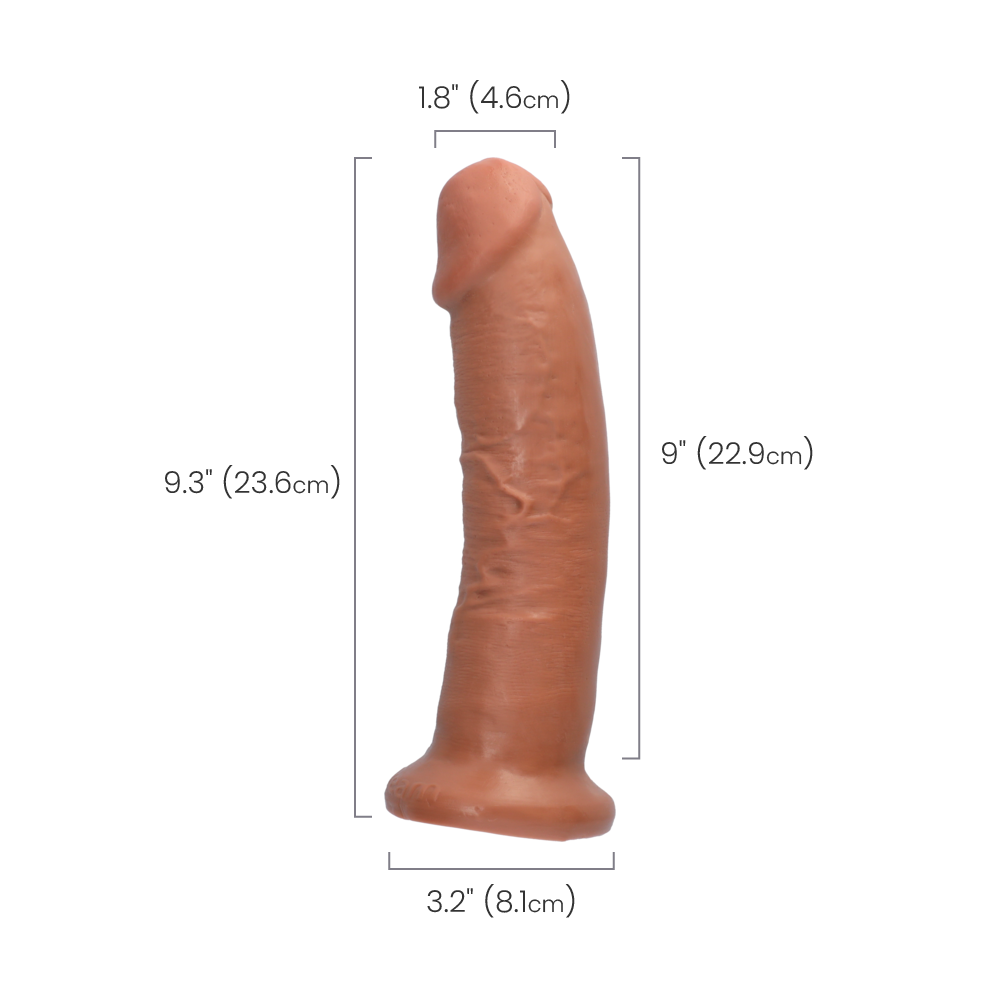 9" COCK - TAN