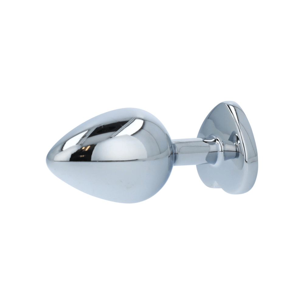 BLACK HEART ANAL PLUG - MEDIUM