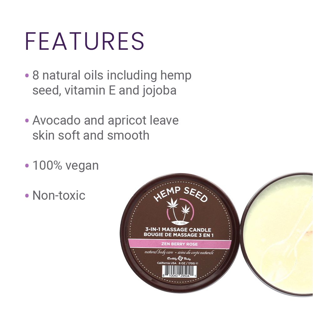 ZEN BERRY ROSE CANDLE