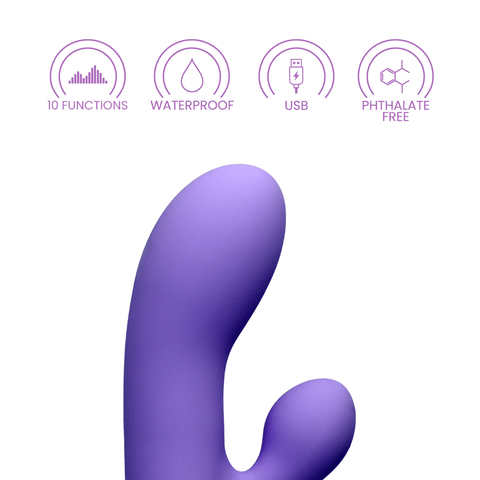 AURA - RECHARGEABLE SILICONE RABBIT
