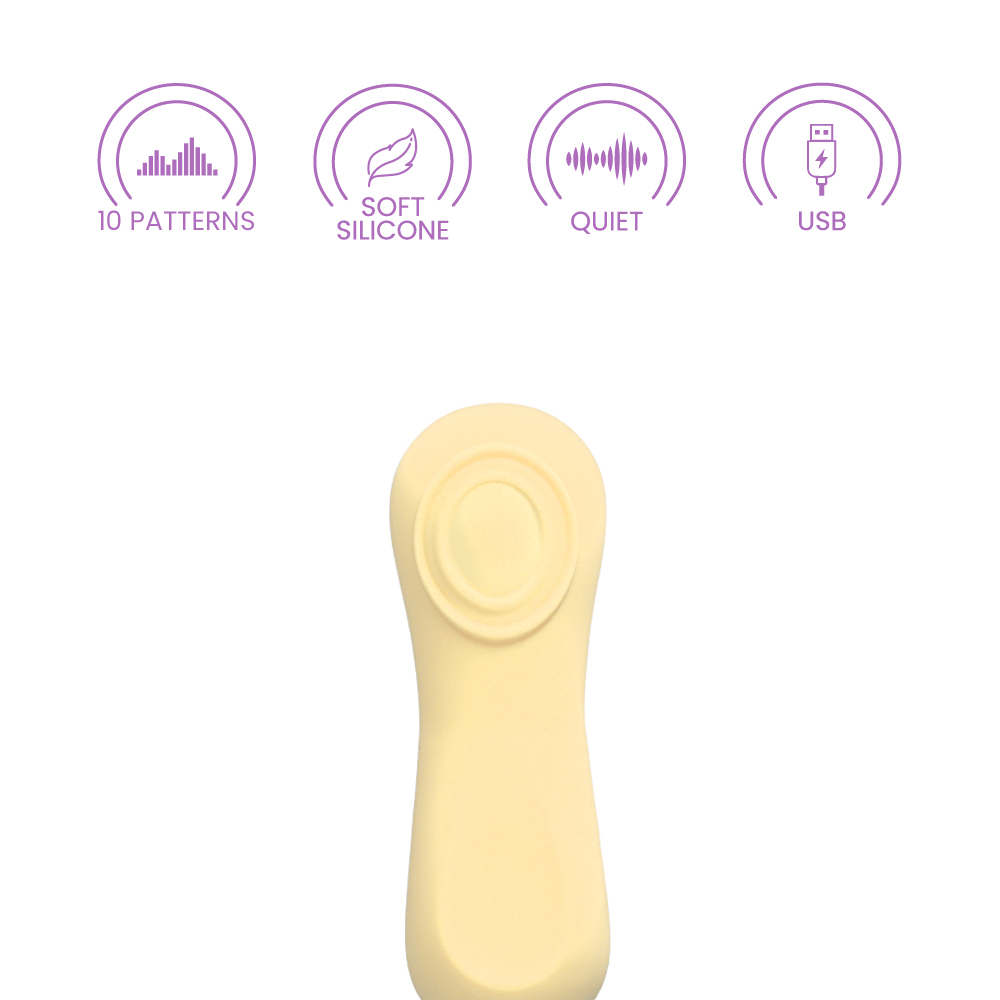 SOL - RECHARGEABLE SILICONE PULSATING VIBE
