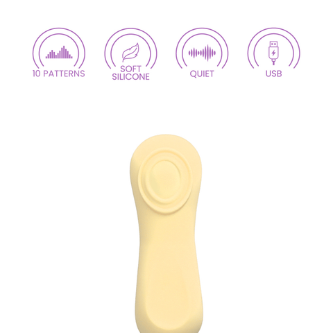 SOL - RECHARGEABLE SILICONE PULSATING VIBE