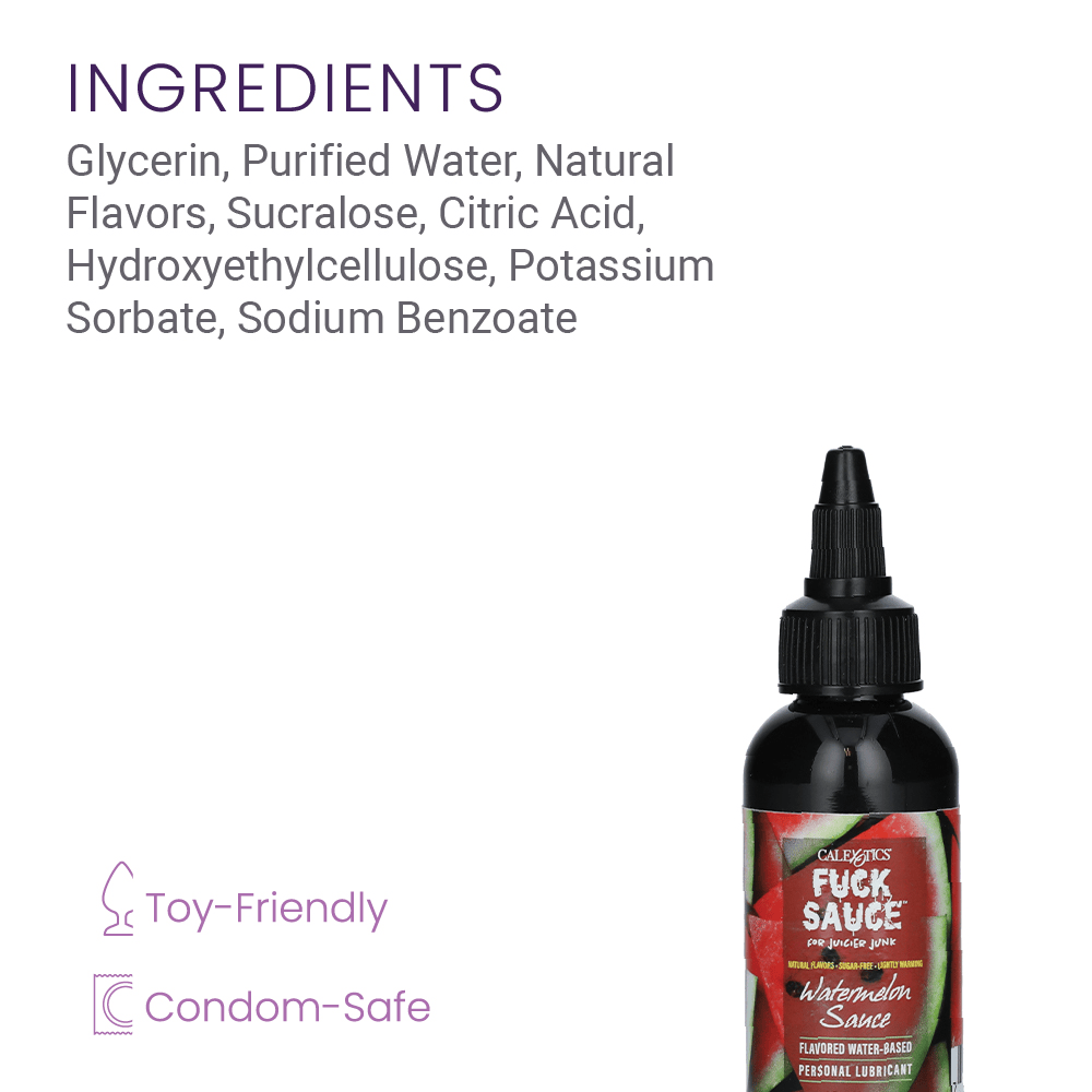 FLAVORED WATERBASED LUBRICANT 2OZ - WATERMELON