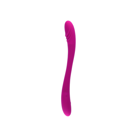 DOUBLE TEAM SILICONE DOUBLE DILDO W/ REMOTE