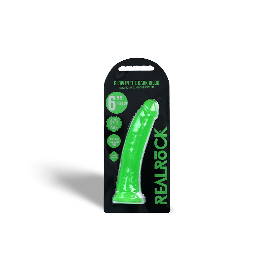 Real Rock Slim Glow In The Dark Dildo Amazing Intimate Essentials Real Rock Slim Glow In The Dark Dildo Amazing Intimate Essentials