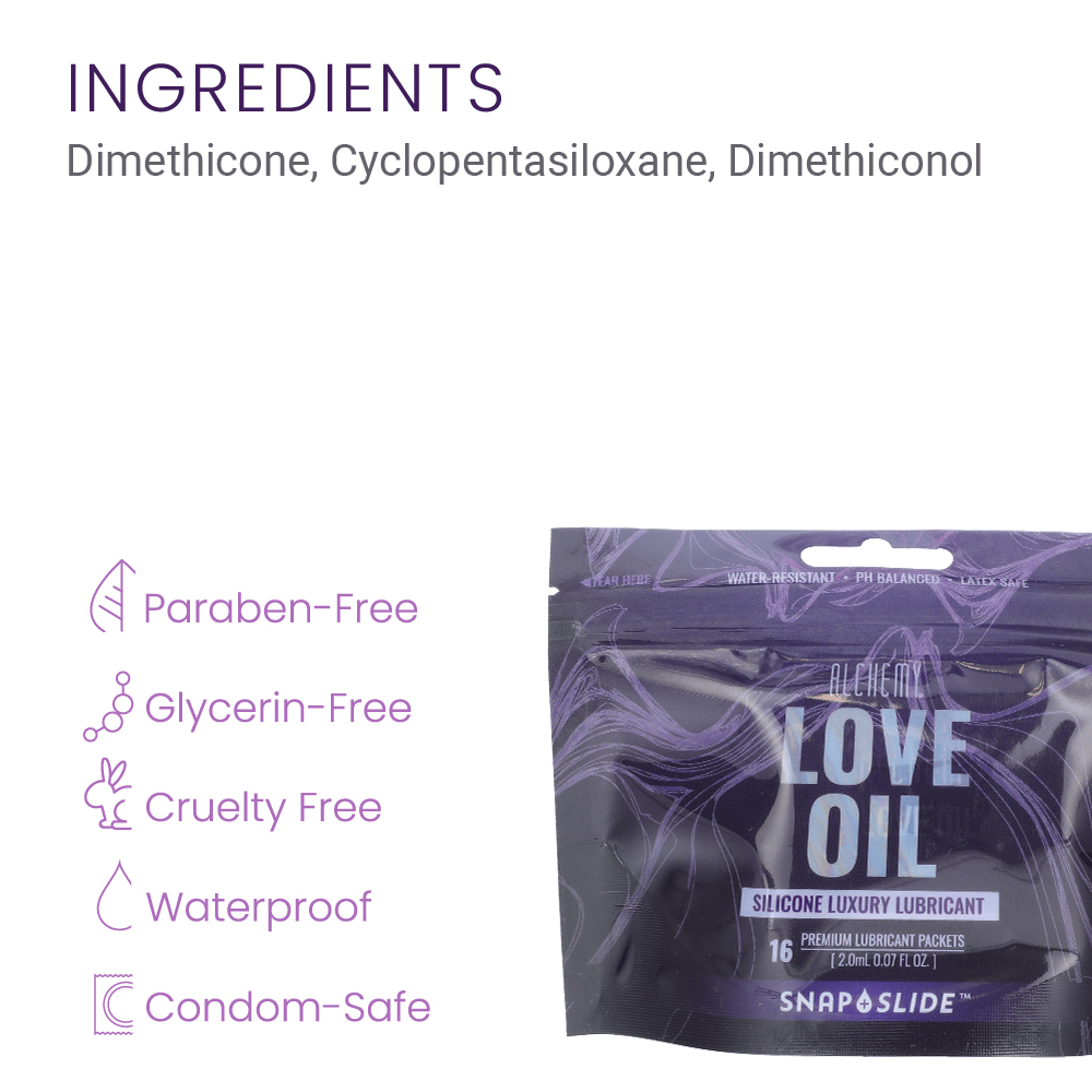 LOVE OIL SNAP + SLIDE 16CT