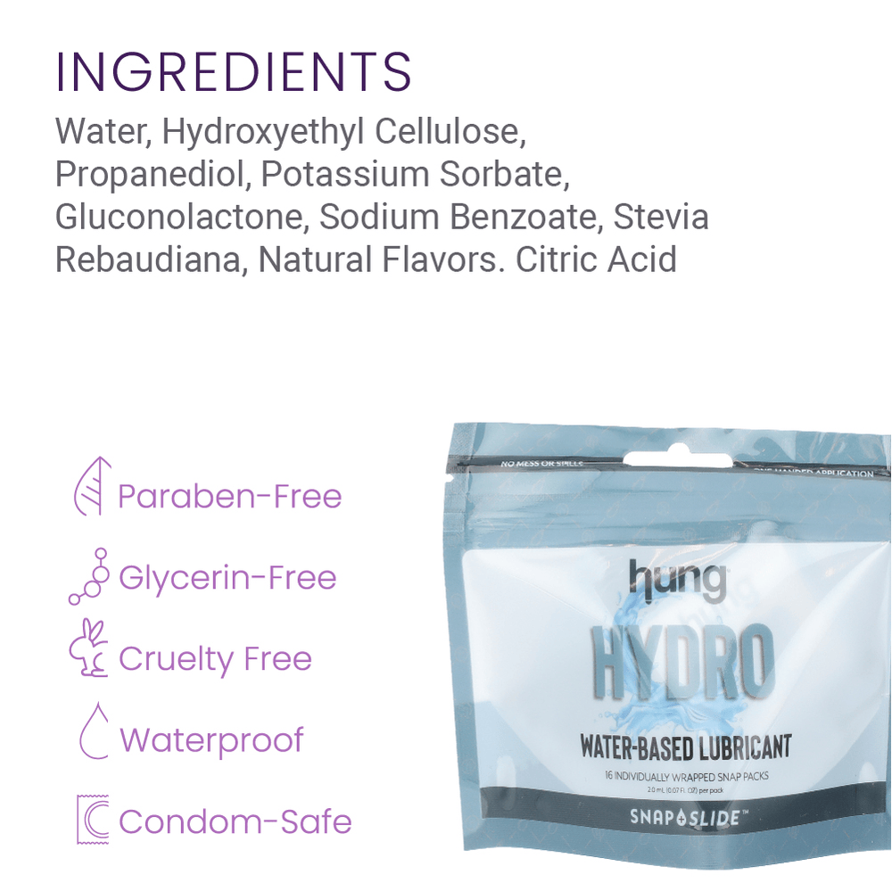 HUNG HYDRO SNAP + SLIDE 16CT
