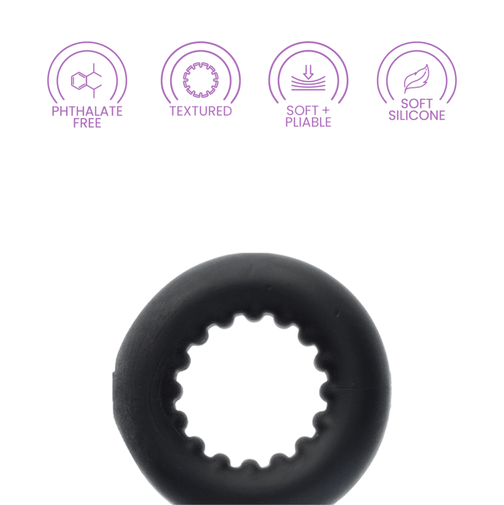 Oxballs Axis Rib Griphold Cockring