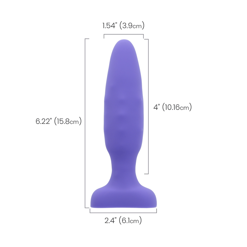 Nu Sensuelle Fino Plug - Ultra Violet – Amazing Intimate Essentials