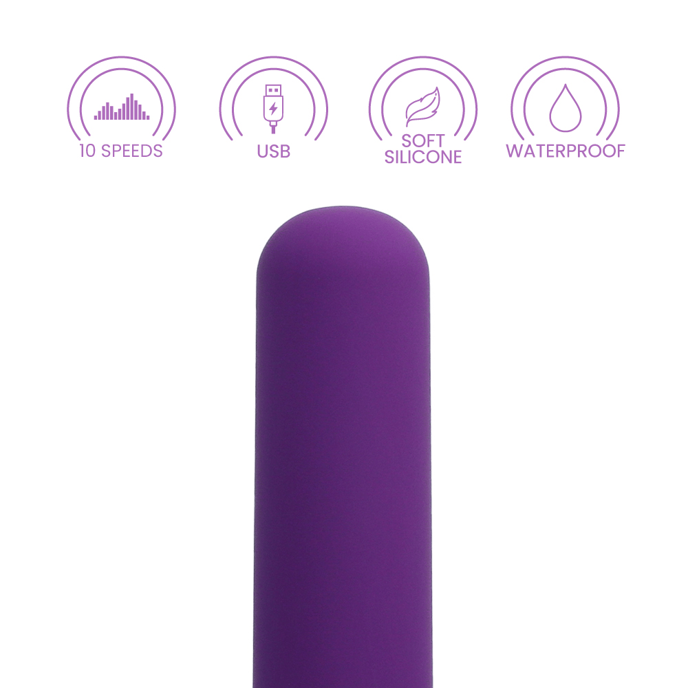 TULLA ROUNDED BULLET - PURPLE