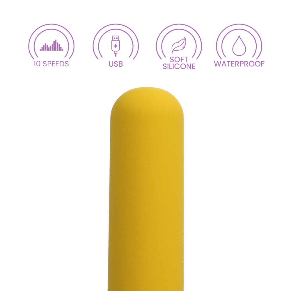 TULLA ROUNDED BULLET - YELLOW