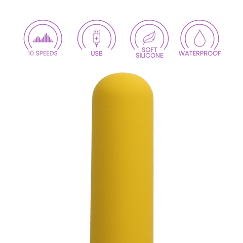 TULLA ROUNDED BULLET - YELLOW