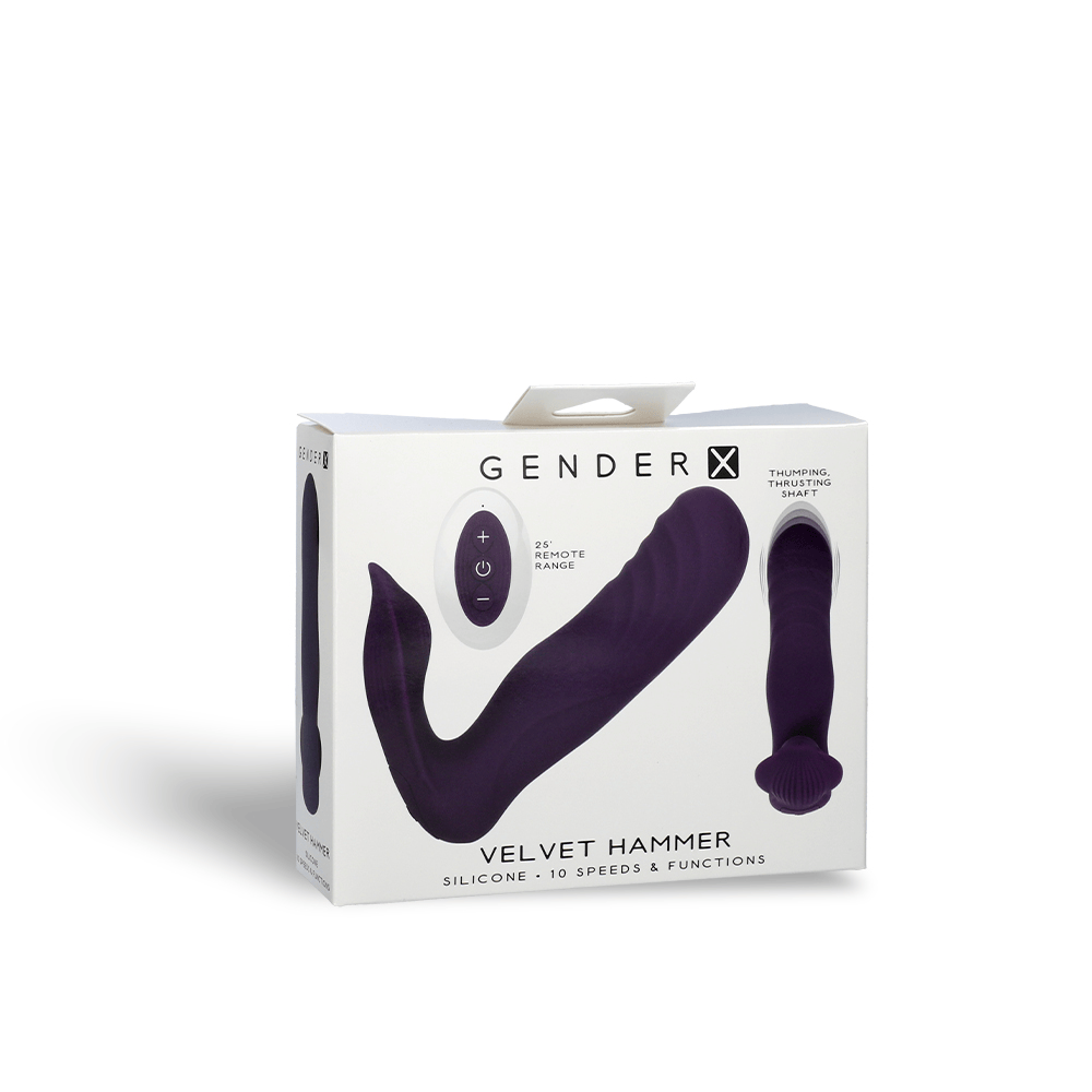 Gender X Velvet Hammer Amazing Intimate Essentials Gender X Velvet Hammer Amazing Intimate Essentials