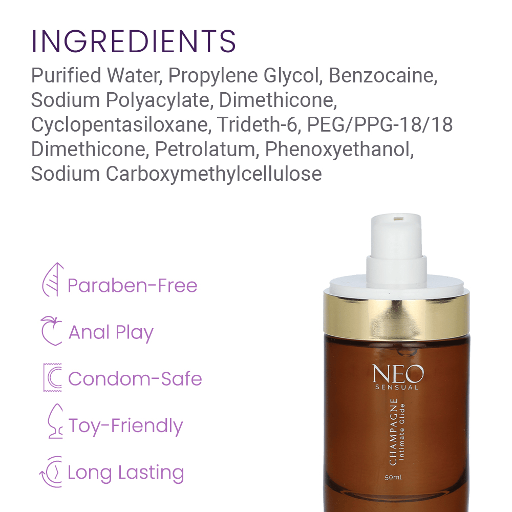 CHAMPAGNE - 50ML LUBE NON CBD