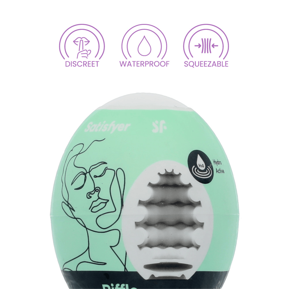 MASTURBATOR EGG SINGLE - RIFFLE