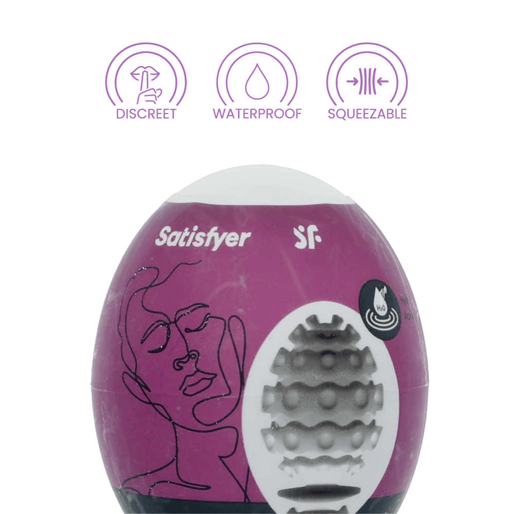 MASTURBATOR EGG SINGLE - BUBBLE