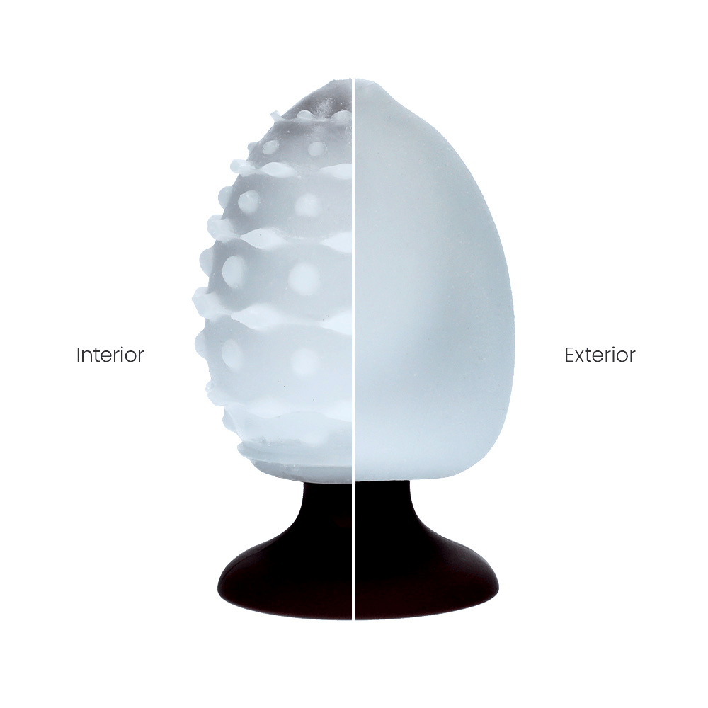 MASTURBATOR EGG SINGLE - BUBBLE