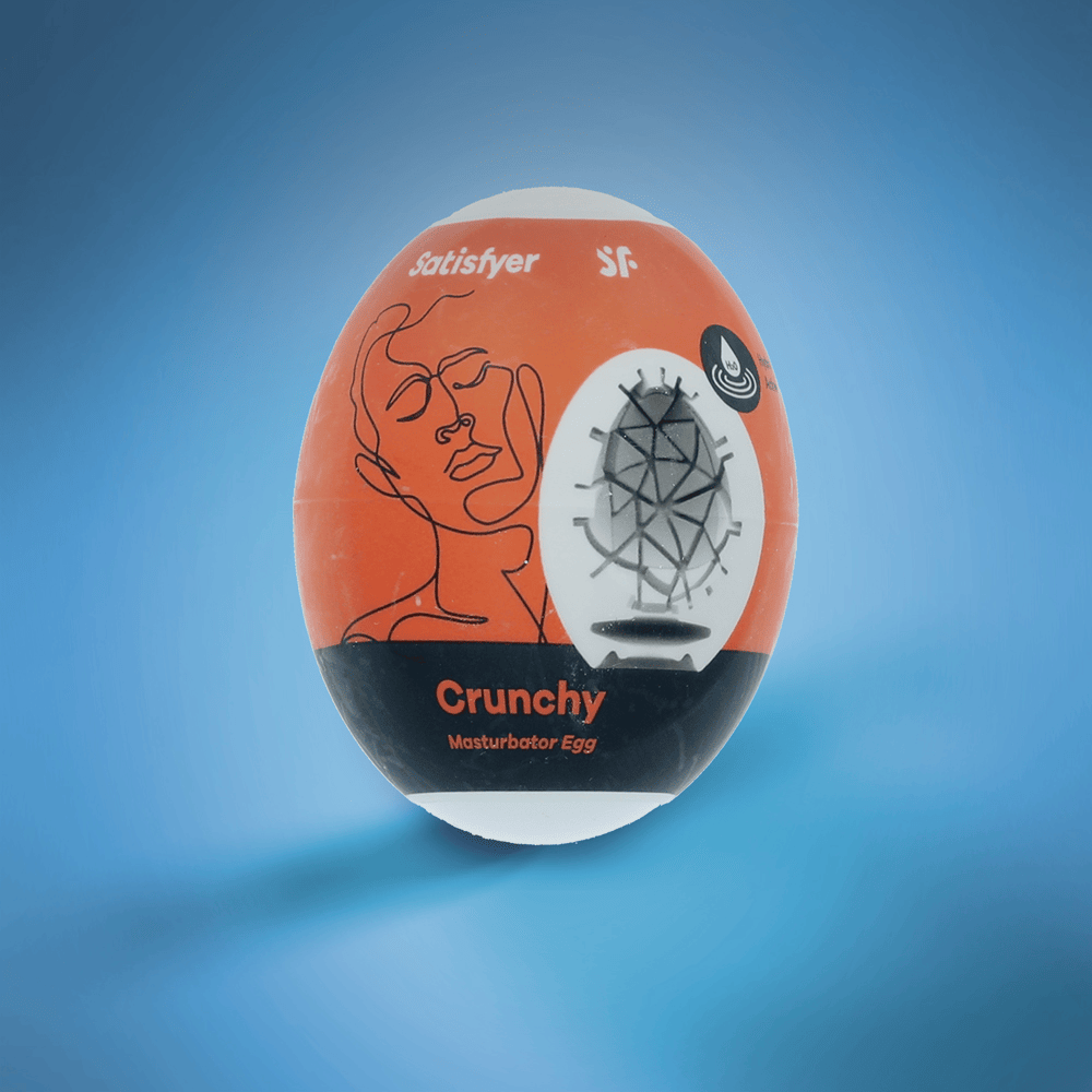 MASTURBATOR EGG SINGLE - CRUNCHY