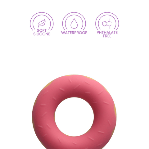 Naughty Bits Dickin' Donuts Silicone Donut Cock Ring