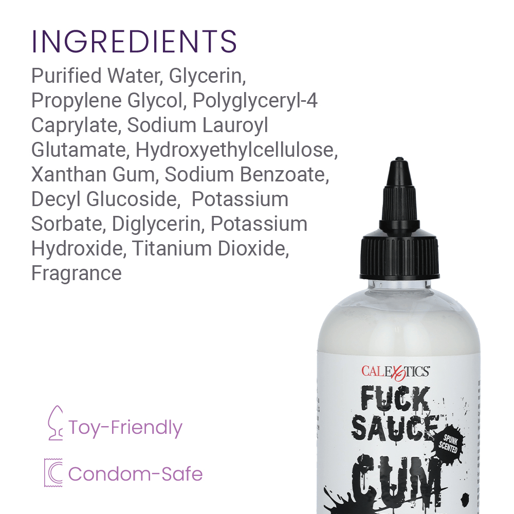 CUM SCENTED PERSONAL LUBRICANT - 8OZ