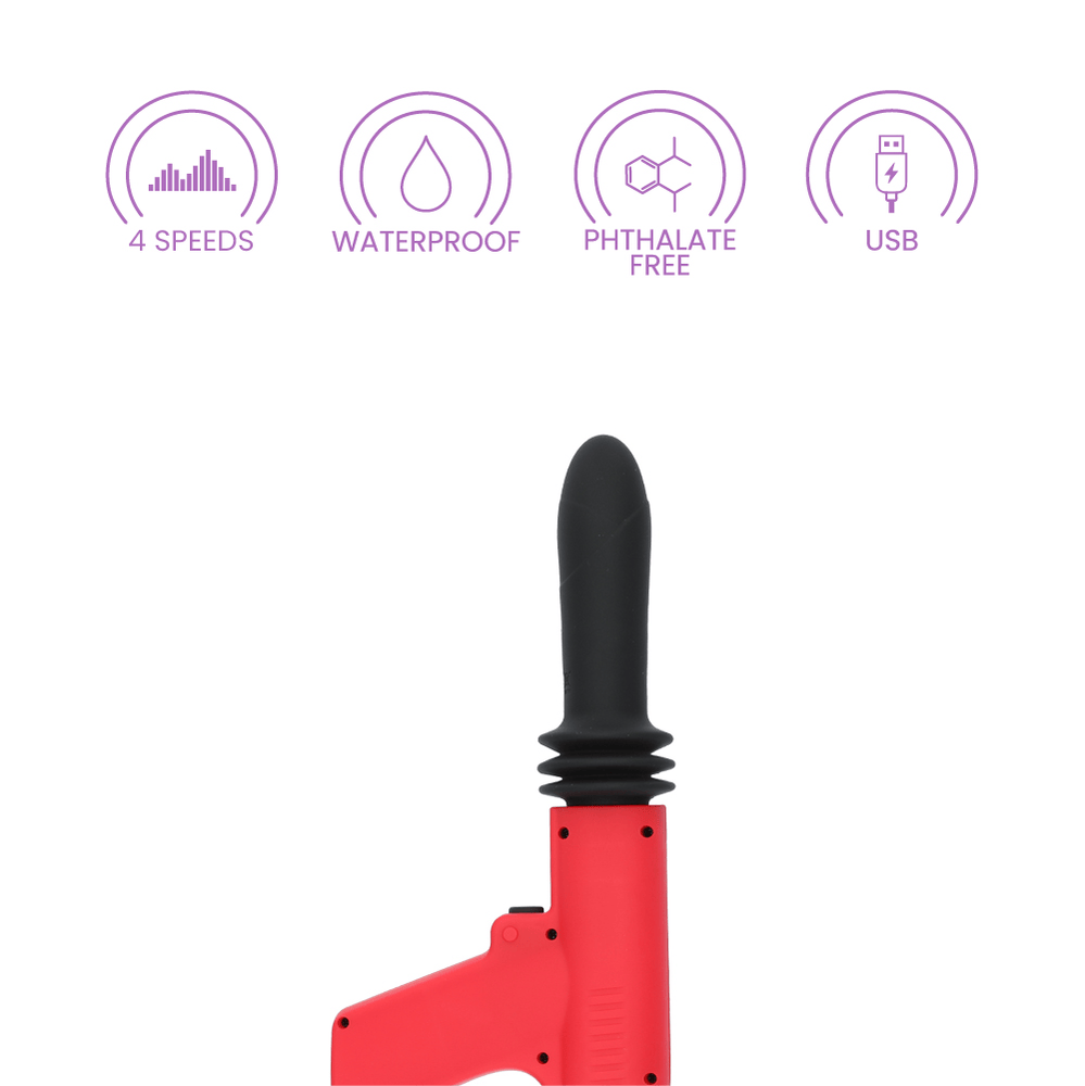 THRUSTING PISTOLA VIBRATOR