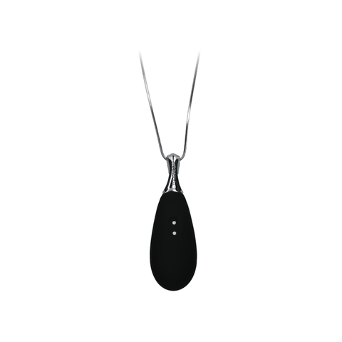 VIBRATING SILICONE TEARDROP NECKLACE