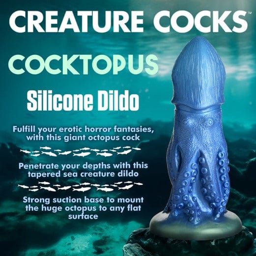 COCKTOPUS OCTOPUS SILICONE DILDO