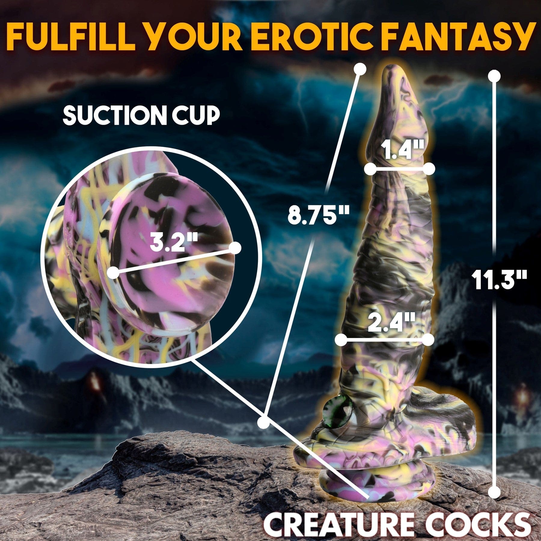 Creature Cocks Cyclops Monster Silicone Dildo Amazing Intimate Essentials Creature Cocks Cyclops Monster Silicone Dildo Amazing Intimate Essentials