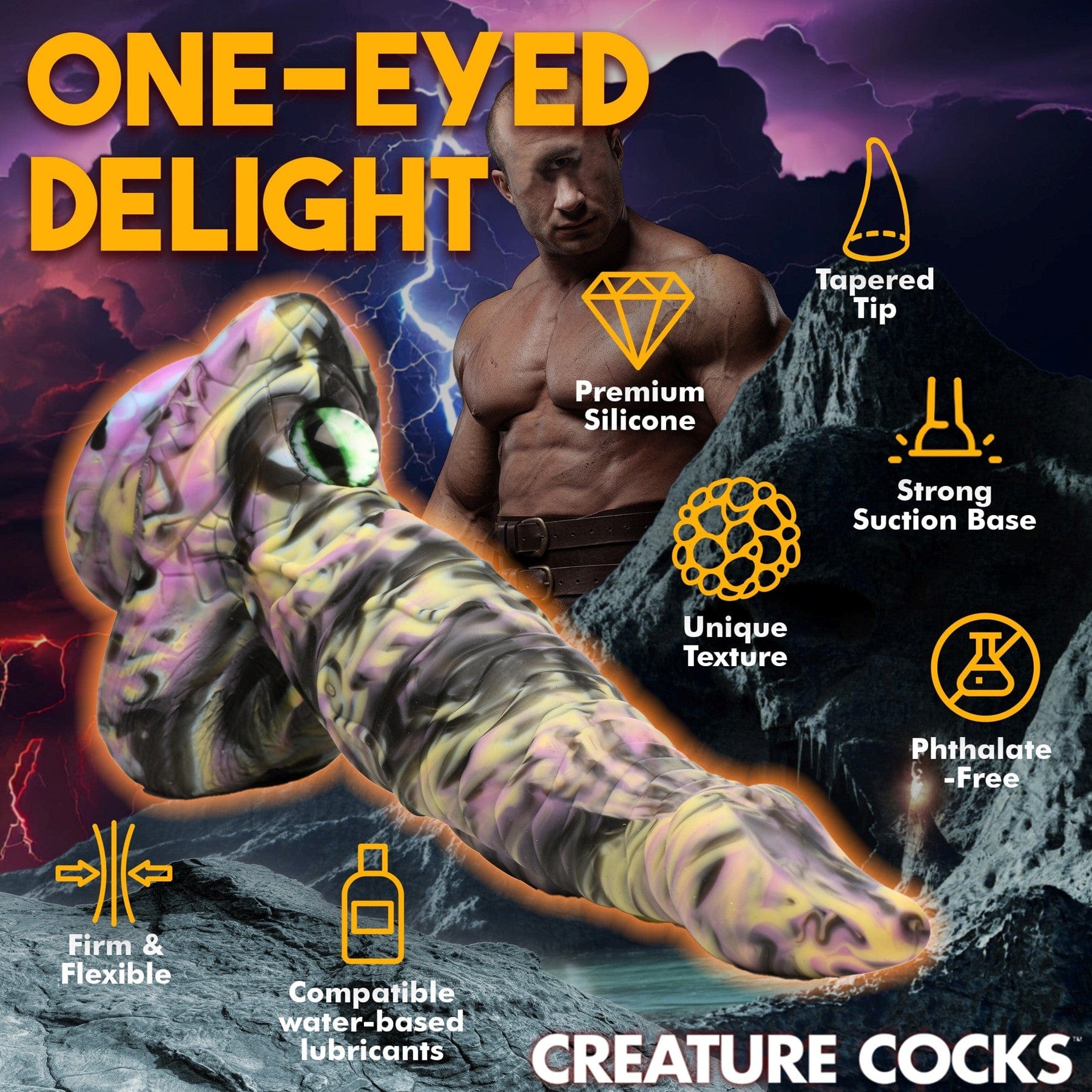 Creature Cocks Cyclops Monster Silicone Dildo Amazing Intimate Essentials Creature Cocks Cyclops Monster Silicone Dildo Amazing Intimate Essentials