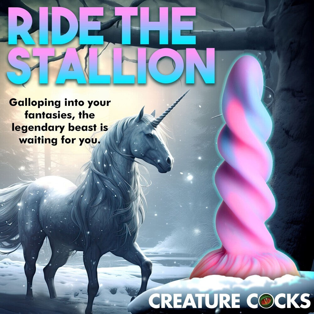 Creature Cocks Moon Rider Glow-in-the-Dark Unicorn Dildo Amazing Intimate Essentials Creature Cocks Moon Rider Glow-in-the-Dark Unicorn Dildo Amazing Intimate Essentials