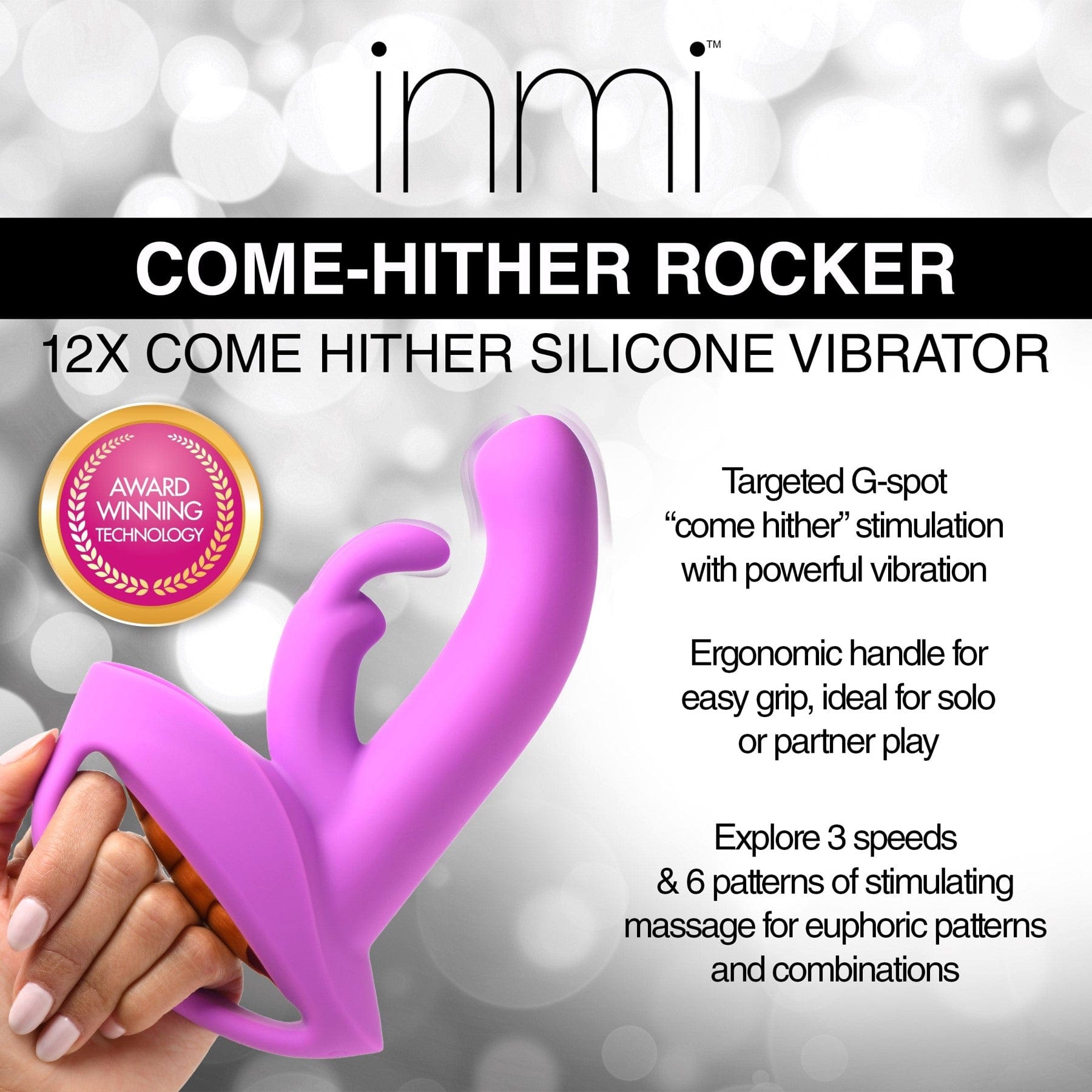 COME-HITHER ROCKER 10X COME HITHER SILICONE VIBRATOR