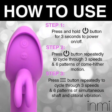 COME-HITHER ROCKER 10X COME HITHER SILICONE VIBRATOR