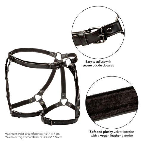 PLUS SIZE RIDING THIGH HARNESS