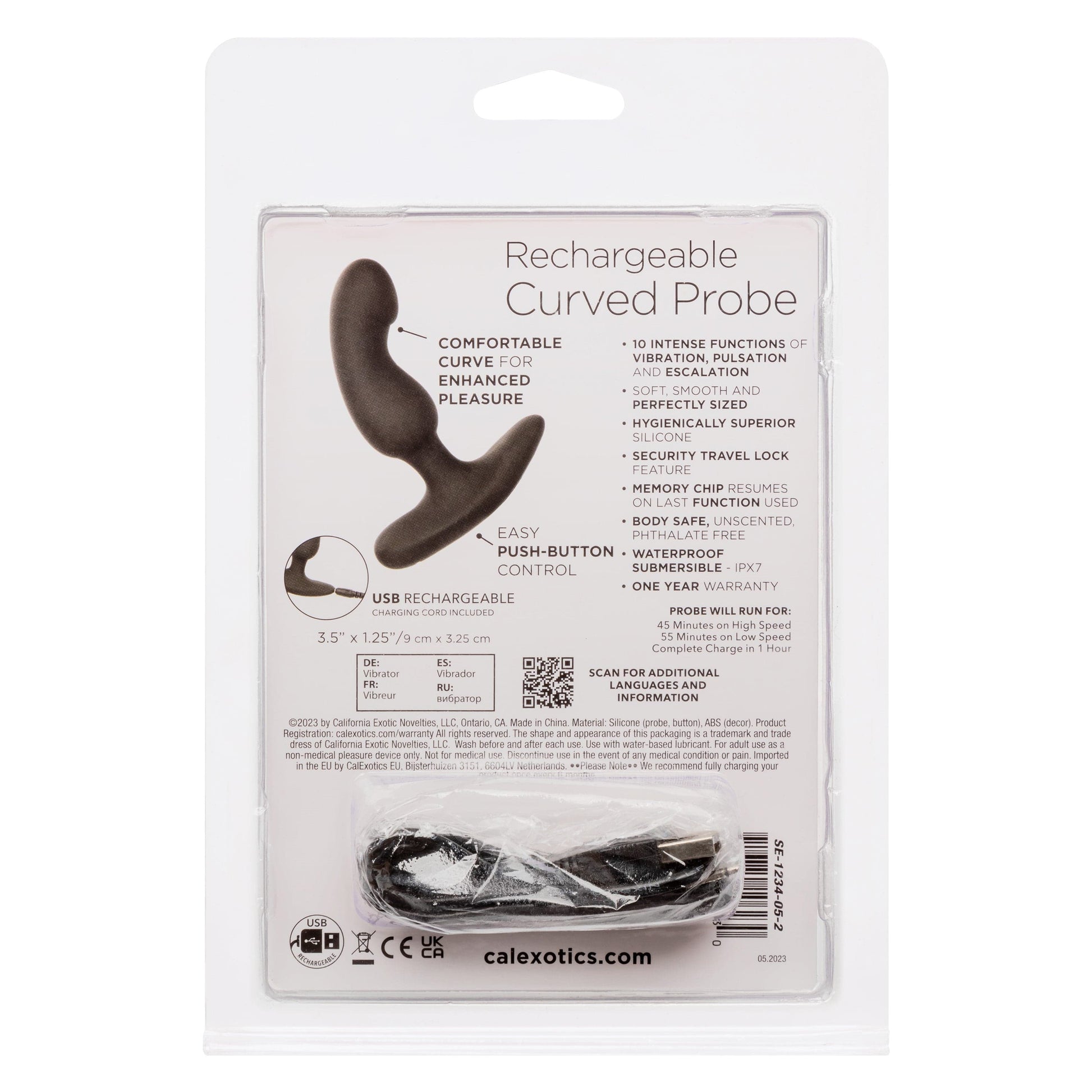 RECHARGEABLE CURVED PROBE