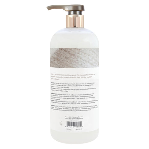 SHAVE CREAM - AU NATURAL - 32OZ