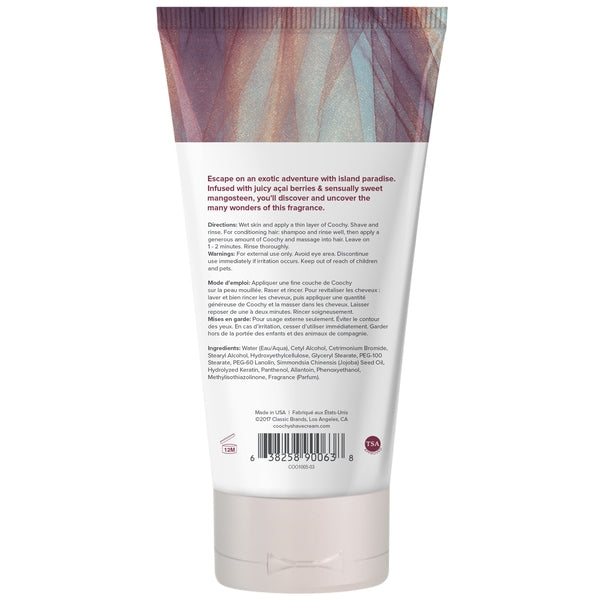 SHAVE CREAM - ISLAND PARADISE - 3.4OZ