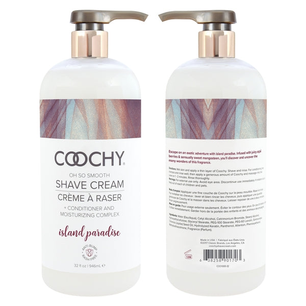 SHAVE CREAM - ISLAND PARADISE - 32OZ