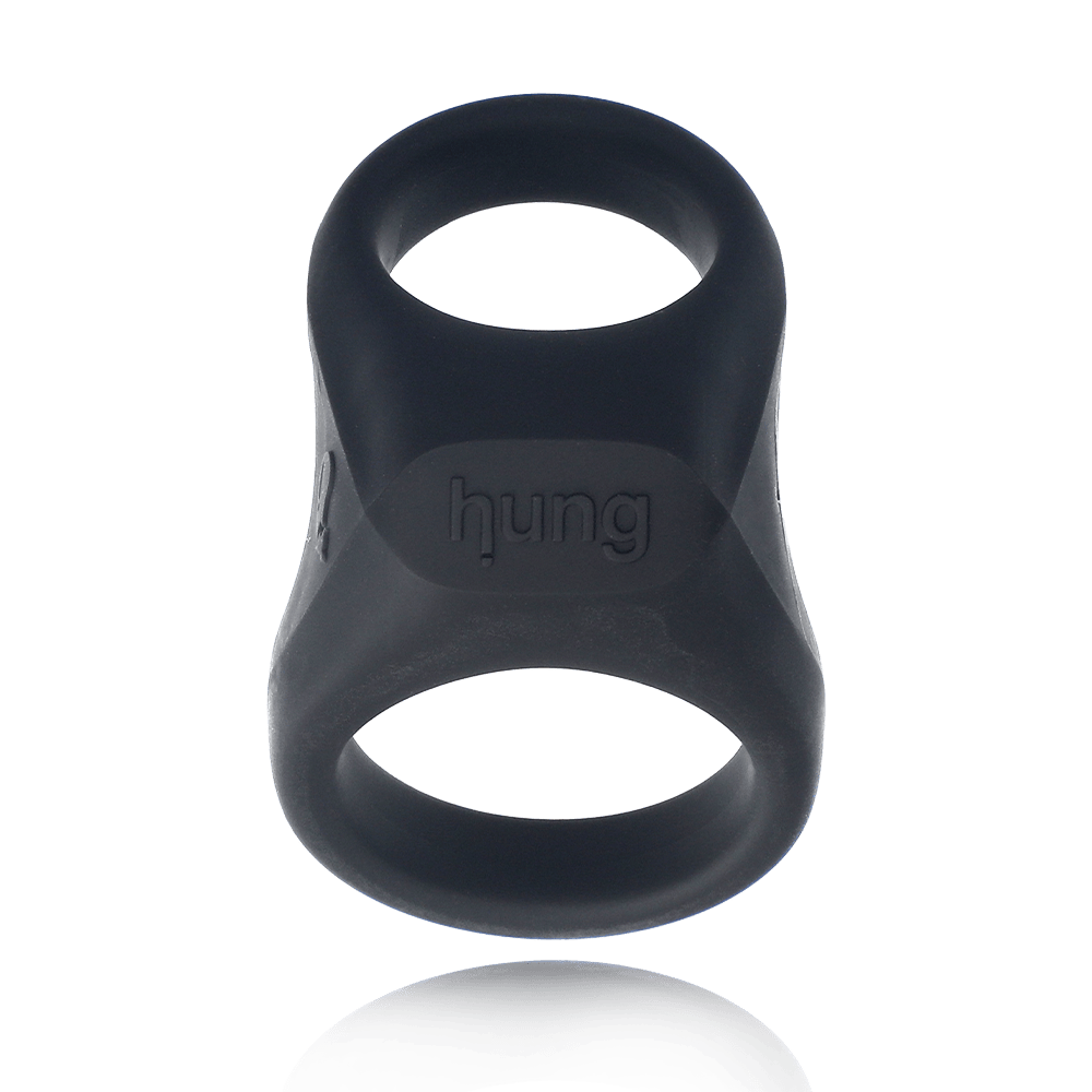 Hung Vibrating Dual Ring front view with reflection